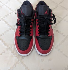 Air Jordan 1 low - reverse bred toe - sz 10.5 - no box